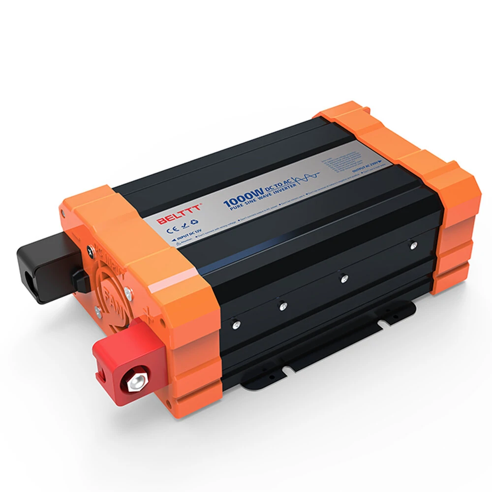 (image for) 1000W/1500W/2000W/3000W Pure Sine Wave Power Inverter DC12V to AC220V Vehicle Smart Inverter with LED Screen