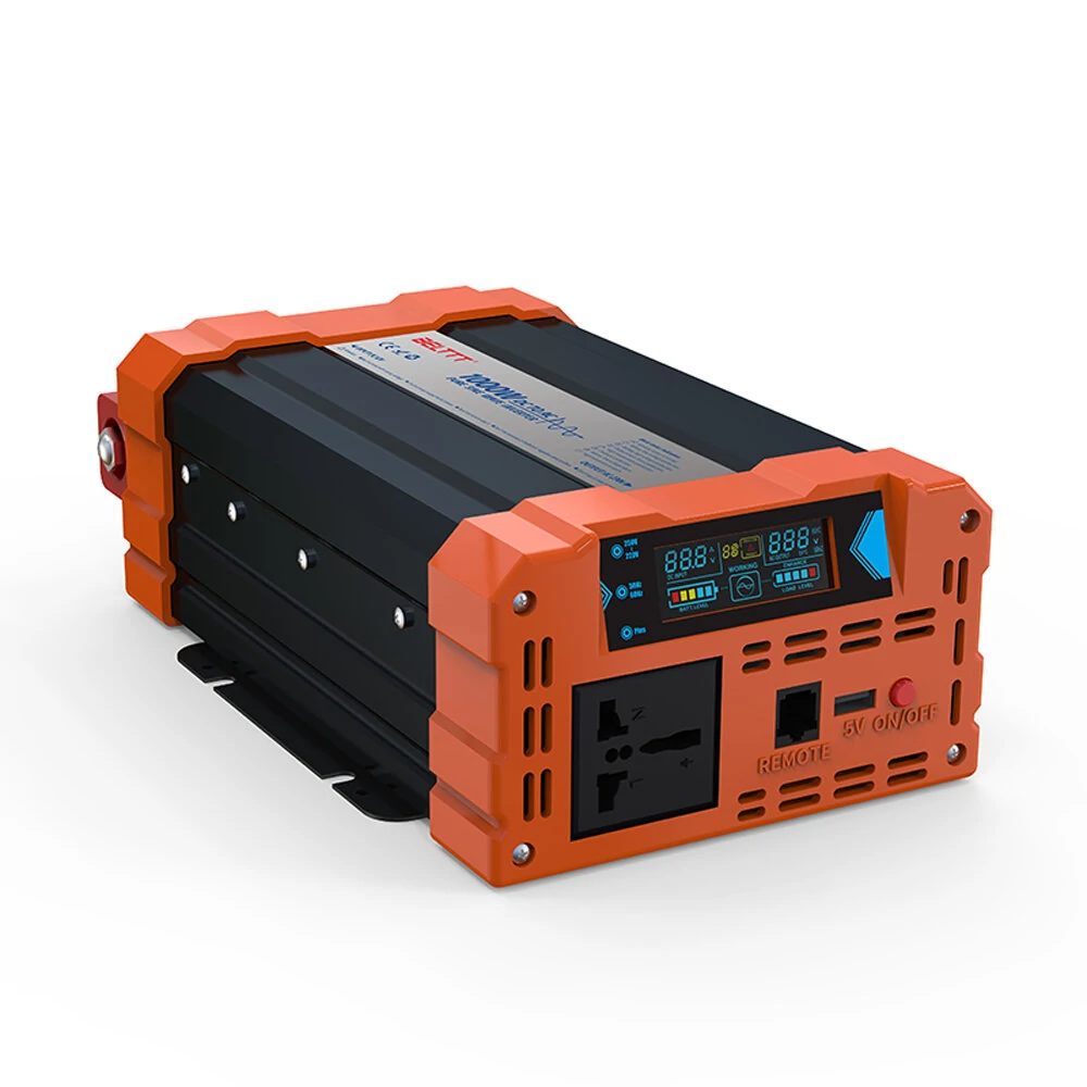 (image for) 1000W/1500W/2000W/3000W Pure Sine Wave Power Inverter DC12V to AC220V Vehicle Smart Inverter with LED Screen