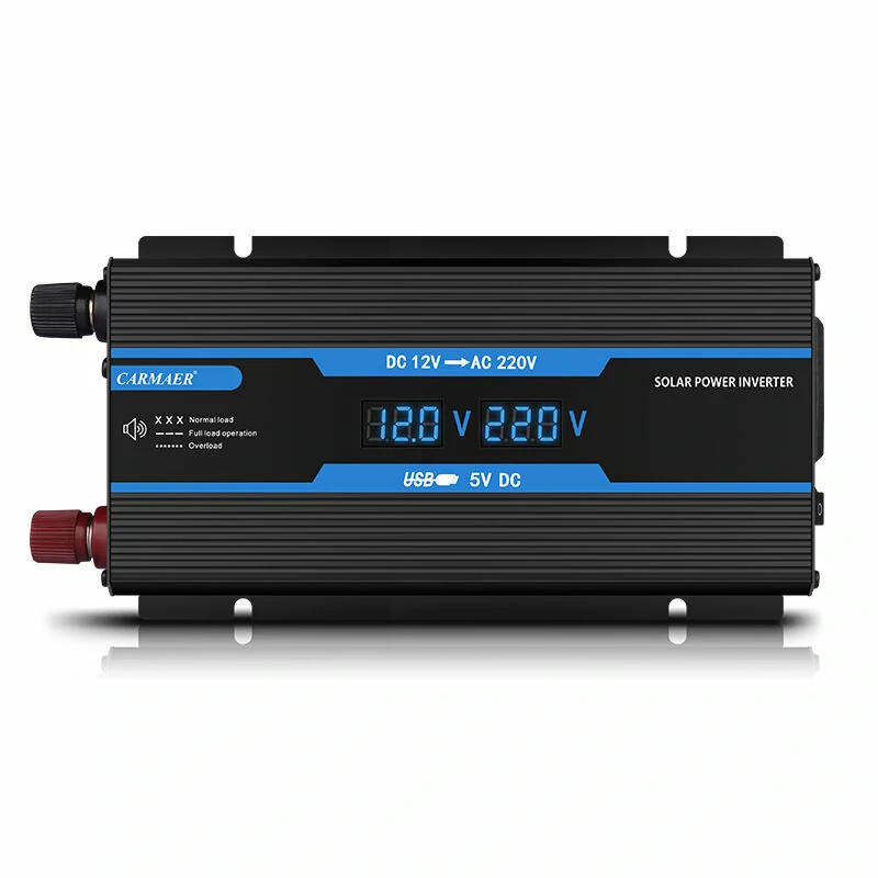 350W Modified Sine Wave Inverter 12V DC To 220V DC Solar Power Inverter With Dual Digital Display (image for) 350W Modified Sine Wave Inverter 12V DC To 220V DC Solar Power Inverter With Dual Digital Display