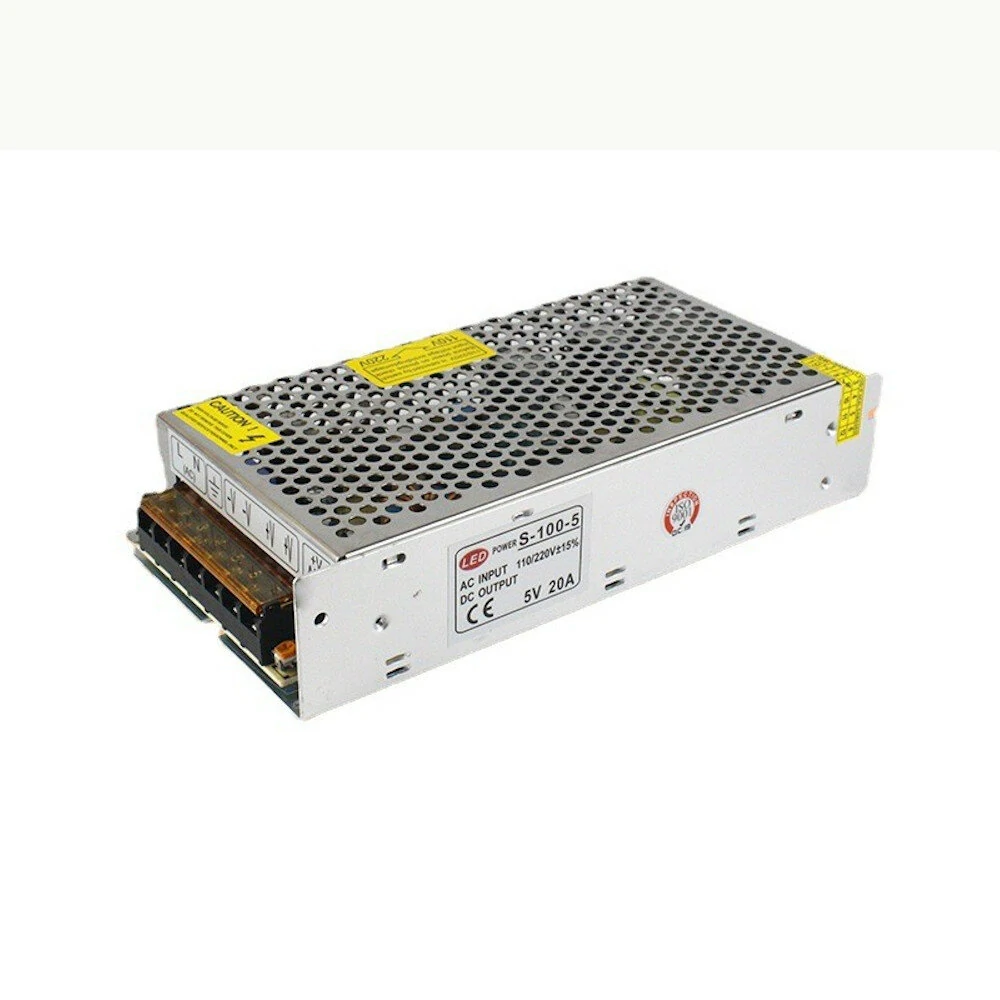 (image for) 5V 25W 50W 100W Switching Power Supply Source Transformer AC DC SMPS For LED Strip Light CCTV Motor
