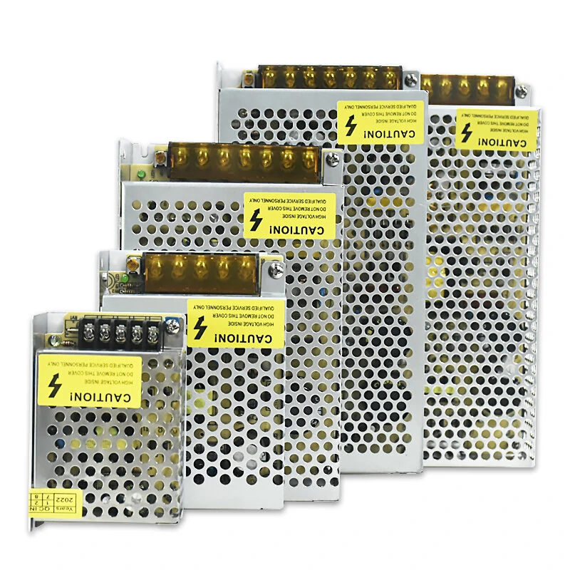 (image for) 5V 25W 50W 100W Switching Power Supply Source Transformer AC DC SMPS For LED Strip Light CCTV Motor