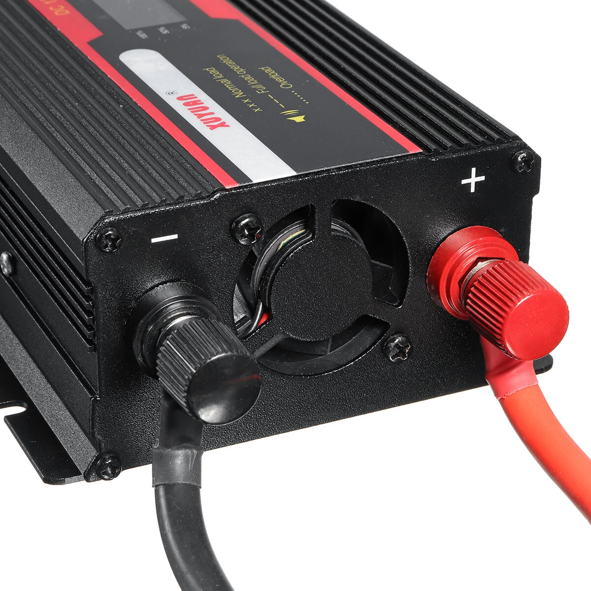 (image for) Xuyuan Dual Voltage Inverter with LCD Display Dual Power Inverter Convert 12V/24V to 220V with Modified Sine Wave for Car Use