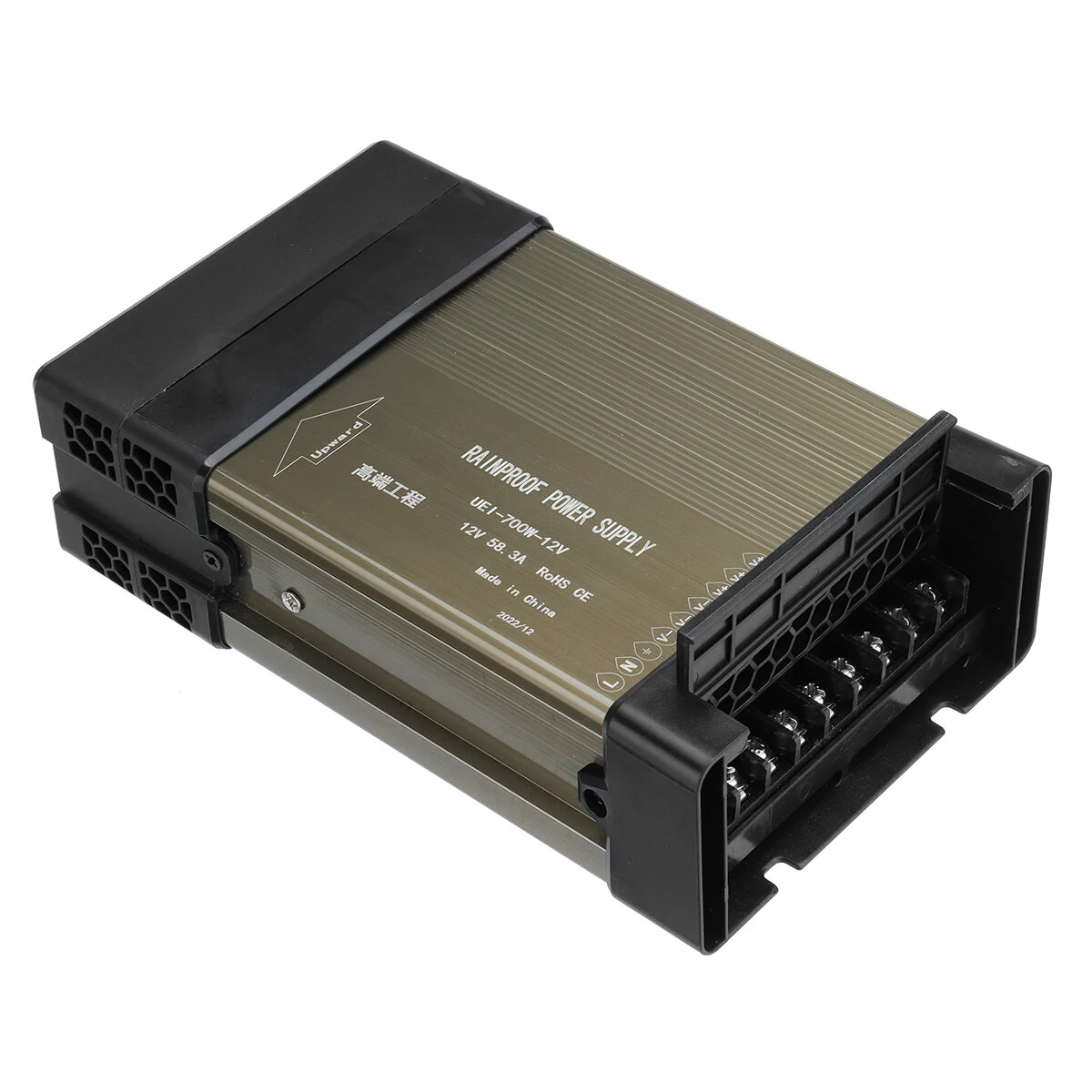 (image for) iMars 700W LED Rainproof Switching Power Supply Transformer AC 220V To DC 12V 24V Power Inverter